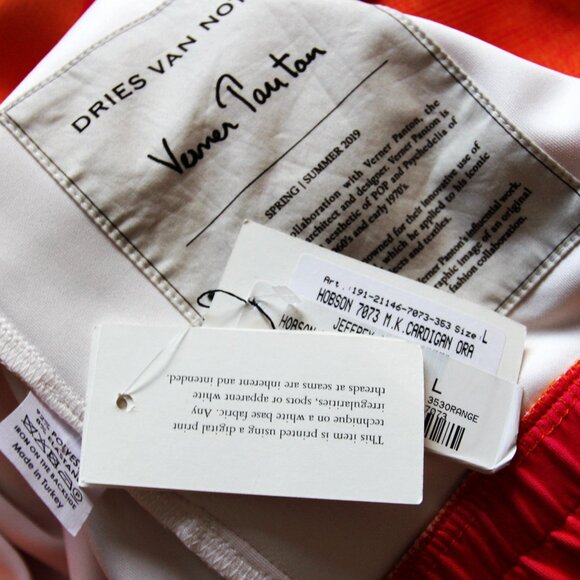 BNWT SS19 DRIES VAN NOTEN x VERNER PANTON HOBSON JACKET L - Picture 9 of 10